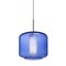 Besa Lighting Niles 10 Cord Pendant, Blue Bubble/Opal, Bronze, 1x60W Incandescent 1JT-NILES10BO-BR - alternate 1